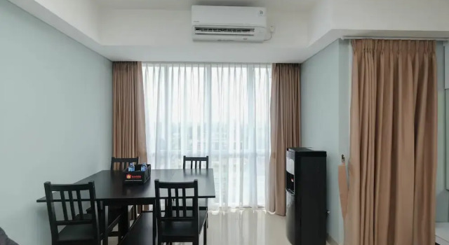 Spacious Combine Unit 1Br with Extra Room Apartment at H Residence, Book Apartment Jakarta Jakarta Province