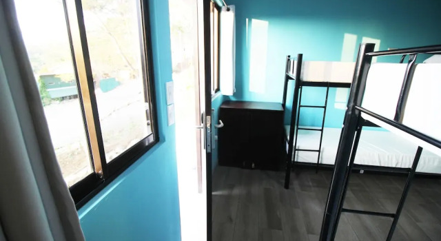 Кровать в общем номере с видом на сад Téva Eco Retreat - Hostel
