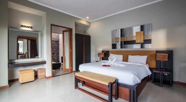 Двухместная вилла Deluxe с балконом Putri Bali Seminyak Villa