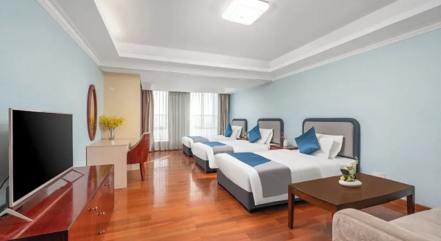 Трёхместный номер Deluxe YOYO International Apartment