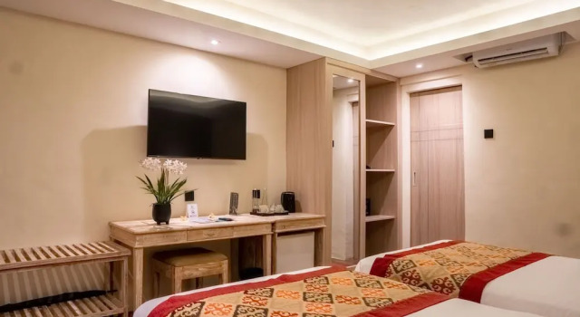 Двухместный номер Deluxe с балконом Lovina Haven Boutique Resort