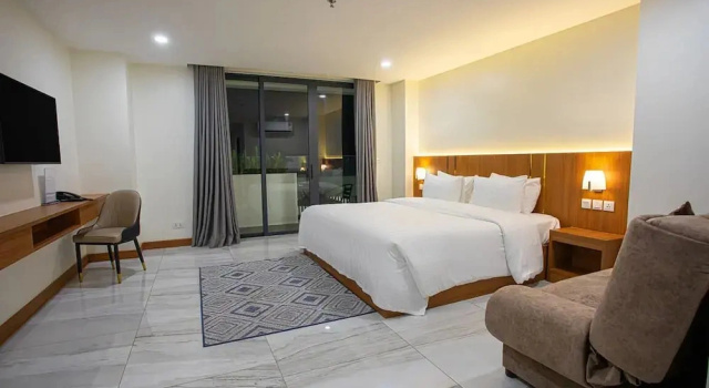 Deluxe Doppel Zimmer mit Balkon und mit Stadtblick Nalada Hotel