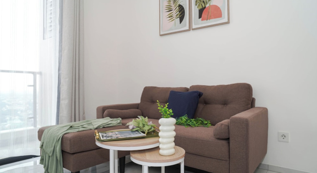 Tranquil 2Br For 4 Pax At Sky House Bsd Apartment