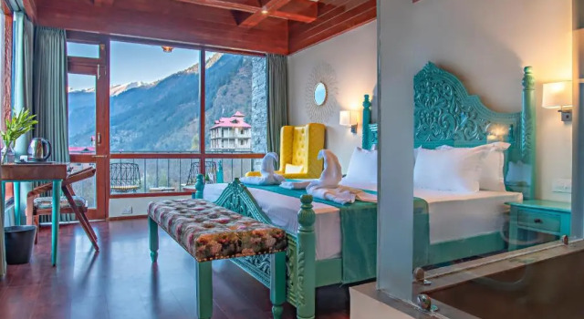Люкс Echor Himalayan Aurum Resort & Spa, Manali