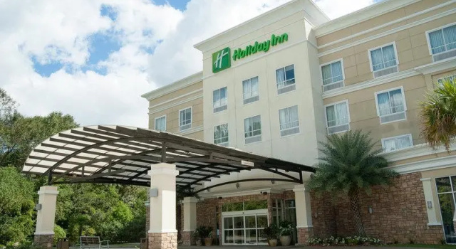Кровать в общем номере Holiday Inn Hammond by IHG