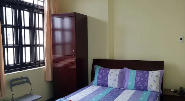 Двухместный номер Deluxe с балконом и с видом на город Ngoc Loan Hotel