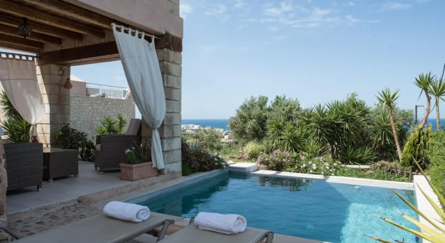 Вилла с видом на море Pantanassa Villas