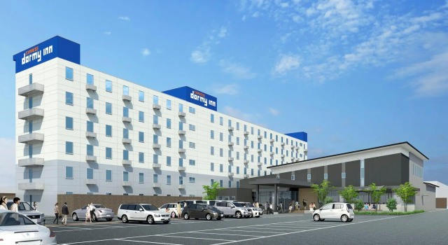Четырёхместный номер Standard Dormy Inn EXPRESS Sendai Seaside
