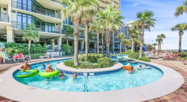 New Listing Phoenix West 2102 Beachfront Bliss With Lazy River and Beach Views, Boek Appartement Orange Beach 
