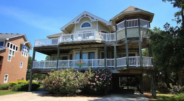 Lighthouse Jewel 1141 - 6 Br Home, Забронировать Дом для отпуска Королла Outer Banks, рядом с Пляж Керритак