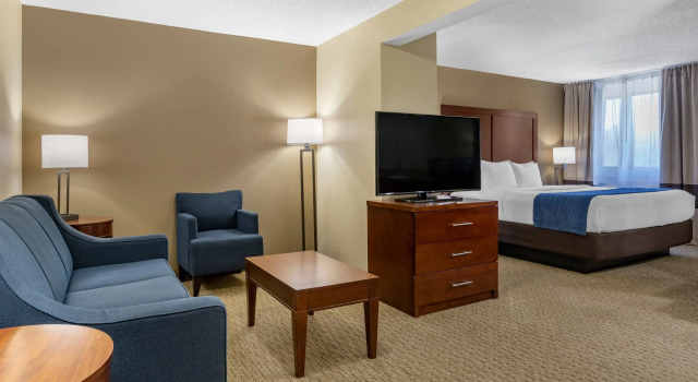 Двухместный люкс Comfort Inn Near Greenfield Village