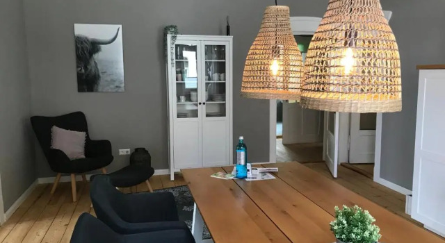 Апартаменты с 3 комнатами Villa Hanne mit Garten