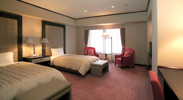 Двухместный номер Standard Okura Act City Hotel Hamamatsu