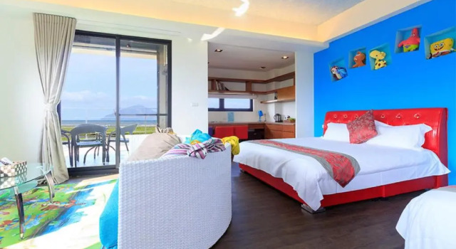 Семейный номер Standard с видом на море Lanyang Beach Villa