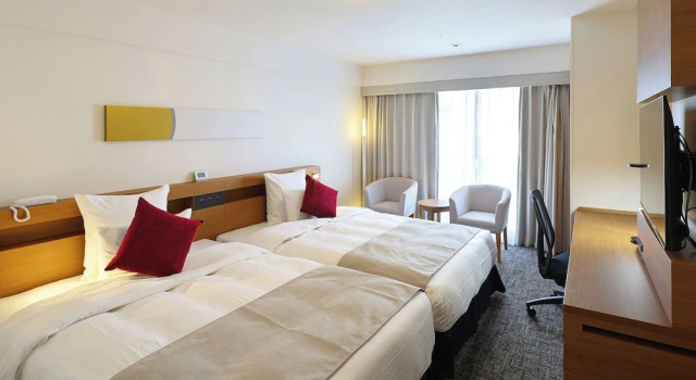 Четырёхместный номер Premium ANA Crowne Plaza Hotel Nagasaki Gloverhill by IHG