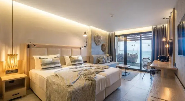 Двухместный клубный номер Standard с балконом и с видом на море GRIFID Vistamar Hotel - 24 Hours Ultra All inclusive & Private Beach