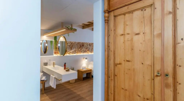 Luxo quarto Hotel S'Antiga Adults Only