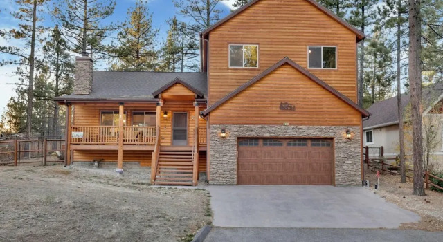 Crystal Lake Log Cabin #2068 by Big Bear Vacations