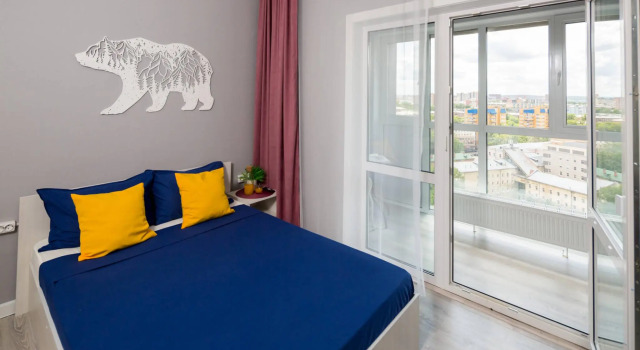9 nights on Lyzina street 9, Boek Appartement Oktyabrsky Administrative District Irkoetsk