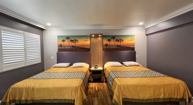 Четырёхместный номер Standard The Patio Motel - Los Angeles, LAX