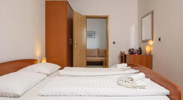 Семейный номер Standard с балконом и с видом на море Hotel B&B Villa Paula