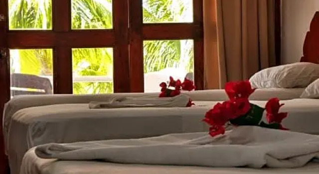 Номер Standard с балконом и с видом на море Hotel y Bungalows Acuario
