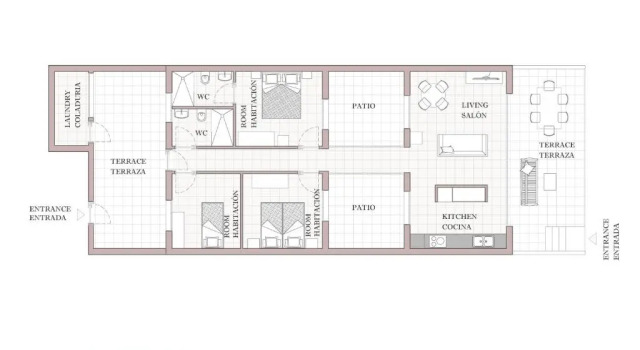 Апартаменты Apartamento s' Estanyol Mar