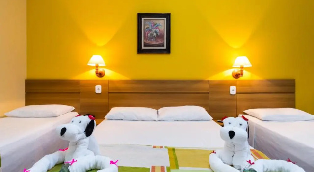 Четырёхместный номер Standard Hotel Ponta das Toninhas