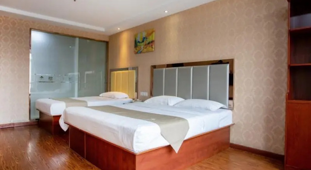 Семейный номер Standard GreenTree Inn Zhejiang Hangzhou Tonglu Yaolin Road Xiahang Road Business Hotel