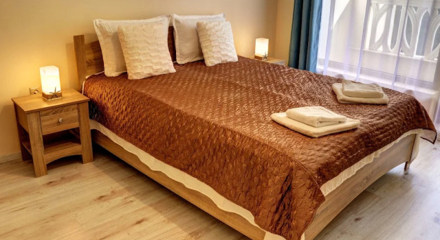 Апартаменты с 2 комнатами с балконом и с видом на море Waterfront Sea Star 2 bedroom Apartment