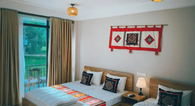 Семейный люкс с балконом Mai Chau Sky Resort