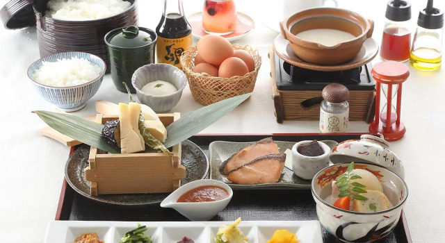Кровать в общем номере Hotel Binario Saga Arashiyama