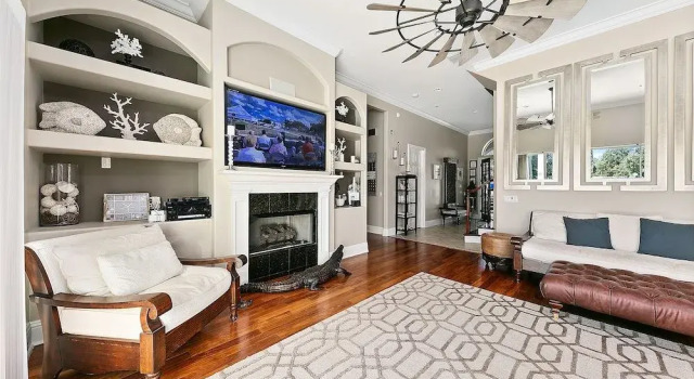 Theater Room Game Room Gym 7 Br home by RedAwning