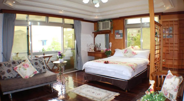 Двухместный номер Deluxe Yilan Pine Villa Homestay