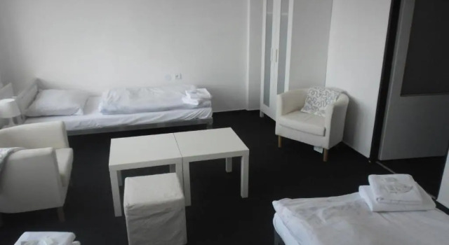 Четырёхместный номер Standard bike-Hotel Měděnec