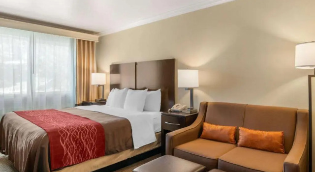 Двухместный люкс c 1 комнатой Comfort Inn Columbia Gorge
