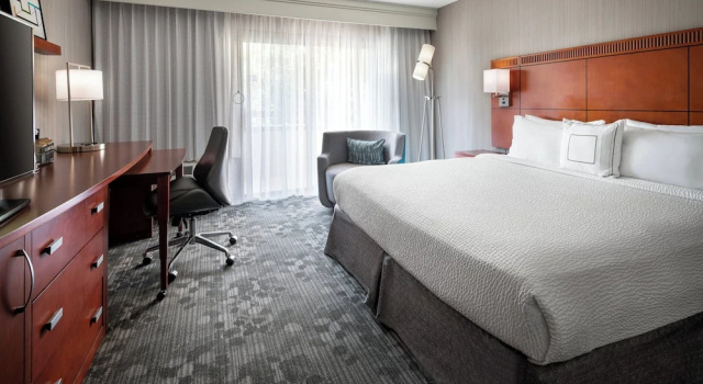Двухместный номер Standard с видом на сад Courtyard San Jose Cupertino