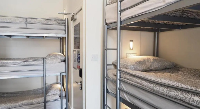 Bett im Wohnheim The Hostel