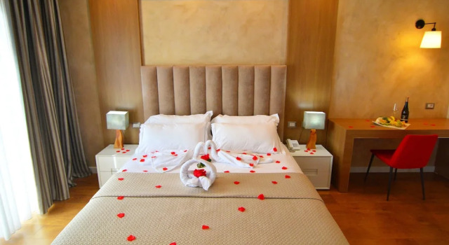 Полулюкс c 1 комнатой с балконом и с частичным видом на море Sandy Beach Resort