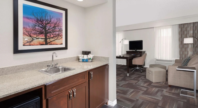 Двухместная студия Hampton Inn & Suites Munster