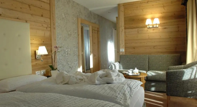 Двухместный номер Deluxe с балконом Cimon Dolomites Hotel