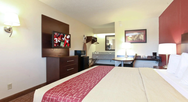 Номер Superior Red Roof Inn Michigan City