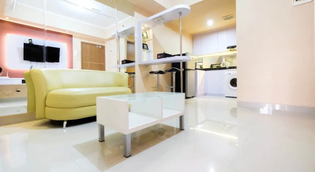 Standardní pokoj Bright and Stylish 1BR The Oasis Apartment Cikarang