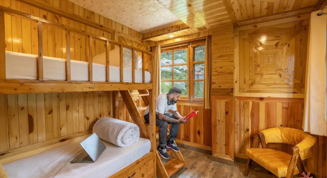 Deluxe Vierer Zimmer Zostel Kotgarh