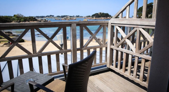 Номер Superior Logis Hôtel Saint Guirec Et De La Plage