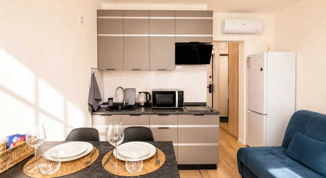 Apartments in the new building of the Luchi residential complex, Book Lejlighed Lejligheder i Moskva, Lejlighed