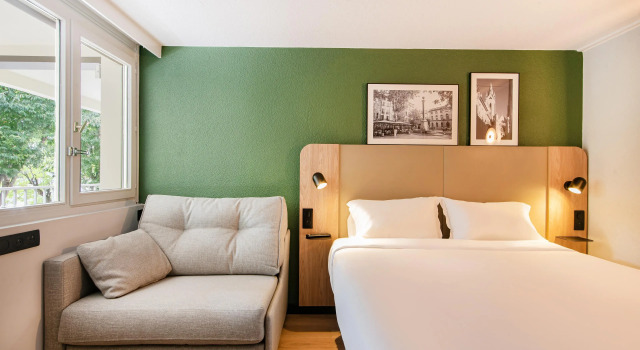 Двухместный номер Standard Campanile Prime - Aix-en-Provence Sud - Pont de lArc