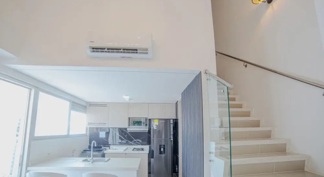 1 Br Bright & Cozy loft in Cartagena, Забронировать Апартаменты/квартира Отели Картахены с парковкой, рядом с Consulate of Panama, Парковка