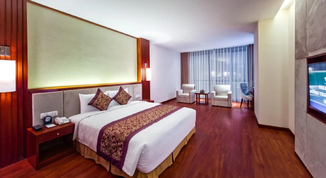Номер Deluxe Muong Thanh Luxury Quang Ninh Hotel