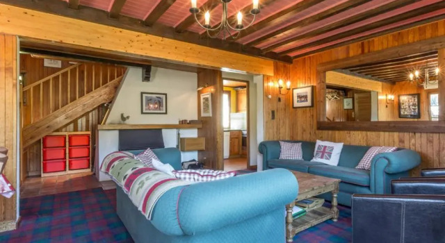 Chalet proche pistes, cheminée, animaux acceptés, garage, WIFI - FR-1-304-108, Забронировать Шале Виллы Овернь-Рона-Альпы, Вилла